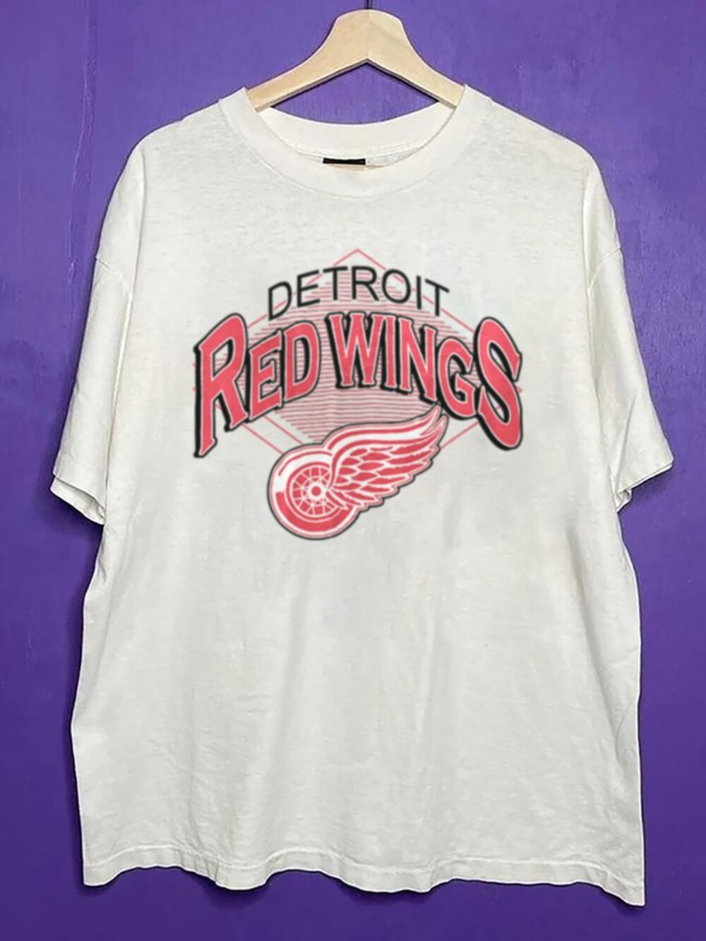 Vintage Detroit Red Wings Hockey Shirt, Detroit Red Wings NHL Unisex Shirt Tee